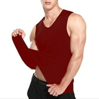 Veličina majice Muška svilena prsluka ledena fitness široko ramena sportska sportska bešavna brzo sušenje