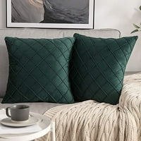 Veliki jastuk Cover Supersoft Corduroy tablet-ow Case Striped Dekorativni poklopac tableta za krevet za krevet Kauč Sofa Spring Home Decor
