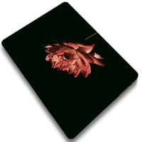 Kaishek Hard Case Cover za novi MacBook Air S model A A1932, USB Type-C Flower 1303