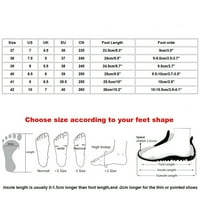 DMQupv zeko papuče za žene modne nožni prste na ravnim prozirnim povremenim ženskim papučicama ženske