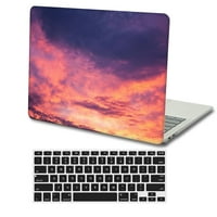 Kaishek Hard Shell Case kompatibilan MacBook Pro 16 + crni poklopac tastature A2141, tip C Šarene B