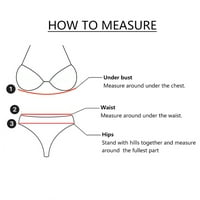 Žene potaknuti dva bikinija kupaće kostime kupaće kostime kupaći kupaći kostim visoki rezni viši struk bikini set Molimo kupiti jednu veličinu veće