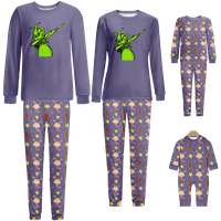 Spava za jelene Božić Pidžama postavljena klasična spavaća odjeća Xmas pidžama veličine djece-djece-djeci-odrasli-psi,