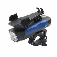 Light Light Front LAMP-a USB punjiva u glavnom svjetlu za bicikle sa držačem telefona za nosače