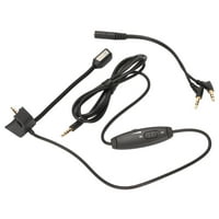 Gaming slušalice Mic kabel, utikač za smanjenje buke i reproding Clear Multi platforma Kompatibilnost ABS BOOM MIC kabl Professional za podcast za laptop