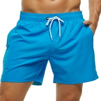 Muški plivanje Elastične strukske kratke hlače SOLD COLOR Ljetne kratke hlače Prozračna dna kuća za