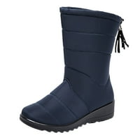 Ponude dana, Termeek čizme za žene, žene snežne čizme drže tople čizme za gležnjeve Vodootporne cipele