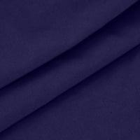 Lindreshi ženske odjeće plus veličine Žene dvodijelne boje blokiranja u boji jednosmjerne kratke majice