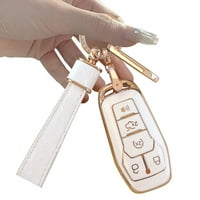 Key FOB Cover.TWO Različite materijale Pribor za ključeve, Colors TPU poklopac tipki. Za Ford tipke