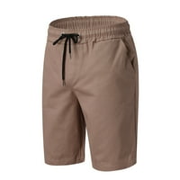 Muški kratke hlače Modna ulična odjeća Sredina struka Svakodnevna vuča Solid džep Jednostavni teretni muške hlače