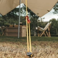 Vanjski nadstrešni krovni konop otporni na konop, rezistentni šatorni kabel fiksni reflektivni vjetrootporni užad u kampiranju Guylines sa zatezačem