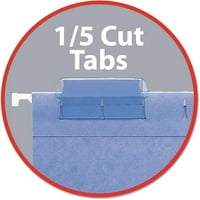 Kapacitet zatvorene strane fleksibilne viseće džepove datoteka Sky Blue 25 kutija