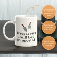 Trpezari će biti kompostirano 11oz šalica za kafu