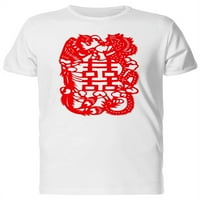 Kineski simboli Papercut Tee Muški -Mage by Shutterstock