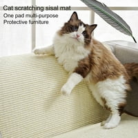 Premium Sisal Mačka grebanje prostirke za zaštitu namještaja podovi za zatvaranje traka za zatvaranje izdržljivih kućnih ljubimaca za sretne mačke