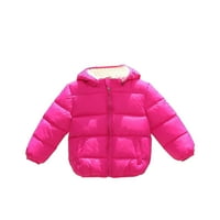 Esaierr Toddler za bebe zimski kaput nadupio za baby puffer niz jaknu nadupna dupljena odjeća Dječaci Djevojke Vjetrootporna podstavljena topla pamučna jakna za 1-5y