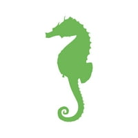 Seahorse naljepnica naljepnica naljepnica - samoljepljivi vinil - Vremenska zaštitna - izrađena u SAD - Mnogo boja i veličina - morski konji