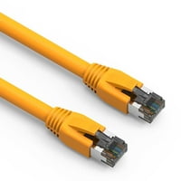 10ft Kat. S FTP Ethernet mrežni kabel žuti 24WG, paket