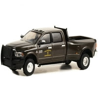 Ram Laramie Dvostruko preuzimanje kamion Brown Metallic Yellowstone TV diecast Model automobil sa zelenim svjetlo