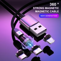 Stepen magnetni kabel za punjenje 3,3ft, u USB priključkom kabela punjača sa telefonom tipa C Micro