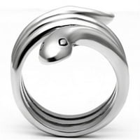 Luxe nakit dizajnira ženski polirani prsten od nehrđajućeg čelika od nehrđajućeg čelika - veličine