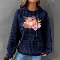 Preppy odjeća Stalna odjeća Ženska modna povremena pulover s dugim rukavima s dugim rukavima s dugim