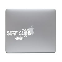 Surf Club Hawaii Decal