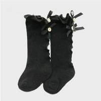 Čarape za muškarce Bow čvorove bočne čarape za djecu Srednje cijevi Čarape za djecu Pamuk duga cijev