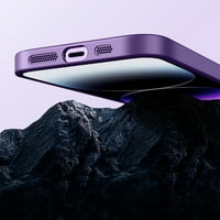 Magnetska futrola za iPhone Plus sa logotipom, zaštitnik kamere za stakleni objektiv prozora, kompatibilan