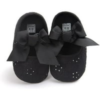 Veličina cipela za djevojčice za ~ mjesec - modni izvezene meke jedine princeze toddler tenisice crne