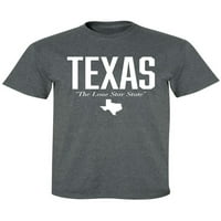 The Texas The Lone Star State Adult majica kratkih rukava