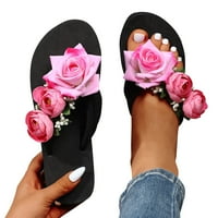 Cipele za žene papuče za žene dame Ljeto Flip flops Otvoreno TOE Cvijeće Bohemian Sandals Casual Cipele