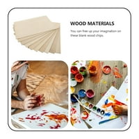 Rosarivae Basswood Plywood DIY pirografija isporučuje nedovršeni drveni zanat