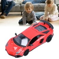 Automobilski model Toy, 1: Automobilski model stabilne životne životne životne životne cijevi za trgovinu igračka za rođendansku zabavu za dnevnu sobu narančasta