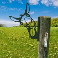 Heiheiup vanjski vrt Životinje stoke poljoprivredna umjetnost Privjesak Metalni na otvorenom Peeping