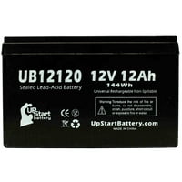 - Kompatibilna baterija Rad2go ZZ Cruiser - Zamjena UB univerzalna zapečaćena olovna kiselina - uključuje
