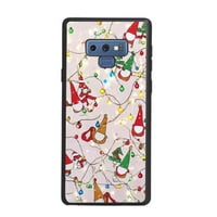 Božićni telefon, deginirani za Samsung Galaxy Note Case Muškarci Žene, fleksibilan silikonski udarni