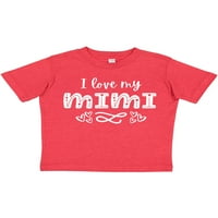 Inktastic Volim svoj mimi sa srcima poklon majica malih malih majica ili majica mališana