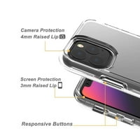 Za Samsung Galaxy S Plus Rainbow Cvjetni sažetak Sažetak Dvoslojni poklopac telefona