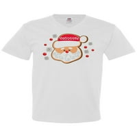 Inktastični santa claus božićni kolačić sa snježnim pahuljicama Muška majica V-izrez