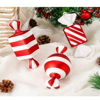 Njspdjh Božićni ukrasi Božićno drvce ukras bombona Privjesak ukras stranke ukras