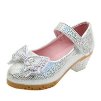 Utoimkio Toddler Djevojke Sandale Veličina djece Dječja dječja djevojaka Pearl Crystal Bling Bowknot