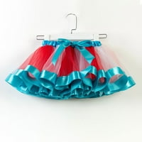 Drybow presjek za dijete za dječje djevojke slatka Bowknot multi-boja labava torta suknja princeza suknja sa lukom