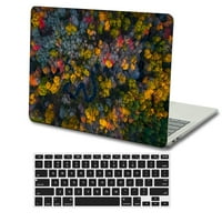 Kaishek Hard Case Cover za objavljeni MacBook Pro 16 sa XDR displejnom dodirom TIP C + CRNI KONTROB MODEL: A & A Slika A 0628