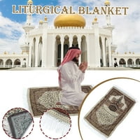 Bullopople pokrivač prijenosni obožavajuće pokrivač džamija klečeći pokrivač prijenosni blac