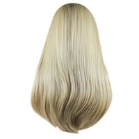 Chaolei Modne perike Moda Ženska prednja perika Blonde Duge valovito pune perike Partne perike za kosu