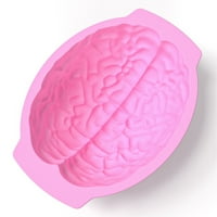 Popust svi mozgani mozgani mozga mozga mozga, silikonski kalup za pečenje mozga torba za pečenje mozga za čokoladu sapun sa sapunom silikona sa svim savjetima sa svim svetinim mozgama mozga