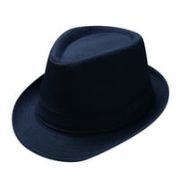 Wofedyo šeširi za žene muškarci i žene unise britanskog stila Soldan boja džez šešir sunca