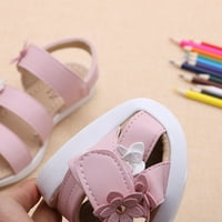 B91XZ Toddler Djevojka Sandale Ljeto Kids Dječji sandale Modne velike cvijeće Djevojke Snažne cipele