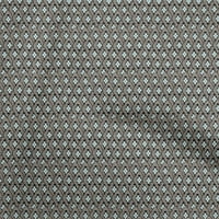 Onuone pamučna kambrska crna tkanina azijska blok pločica haljina materijala od tkanine za ispis od